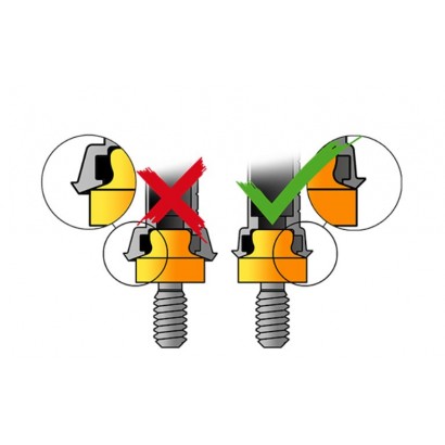 RMTSEG - 1 PILIERS EXTRAGRADE EN TITANE Ø 3,5mm