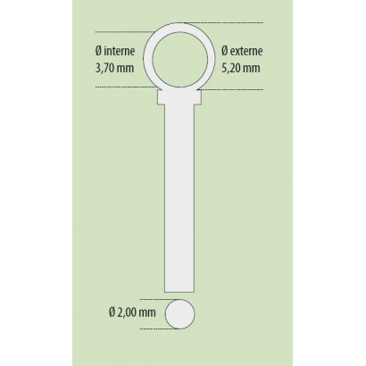 G80A - 4 JOINTS EN ACIER MÉDICAL